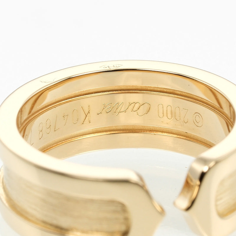 [Cartier] Cartier 
 2C No. 8 Anillo / anillo 
 18KOro amarillo aproximadamente 7.15g 2c damas un rango