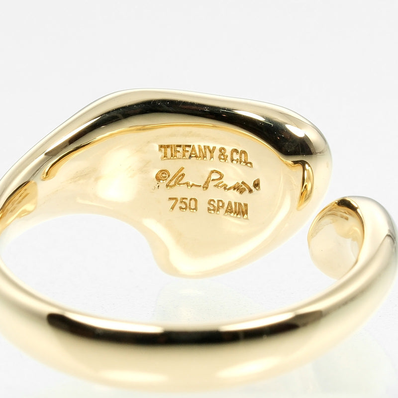 [Tiffany & co.]TIFFANY&Co. Corazón completo No. 11.5 Anillo / anillo 18KOro amarillo aproximadamente 6.19 g de corazón completo damas un rango