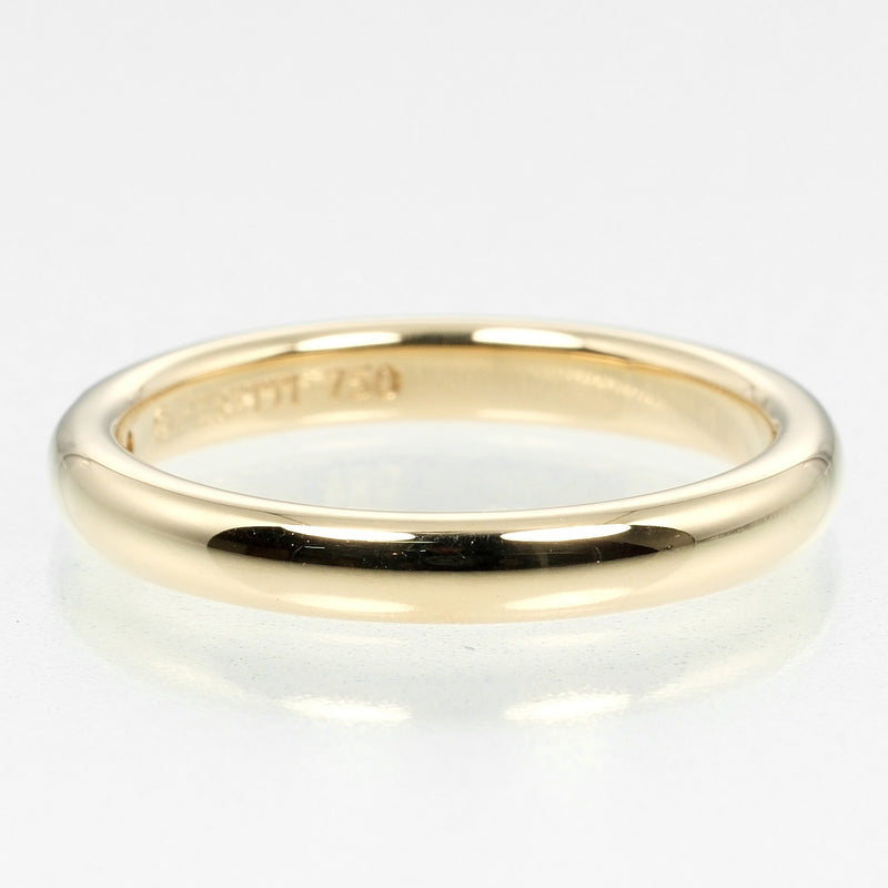 [Tiffany & co.]TIFFANY&Co. Stacking Band No. 9 Ring 18KYellow Gold x Diamond about 3.62g Stacking Band Ladies A Rank