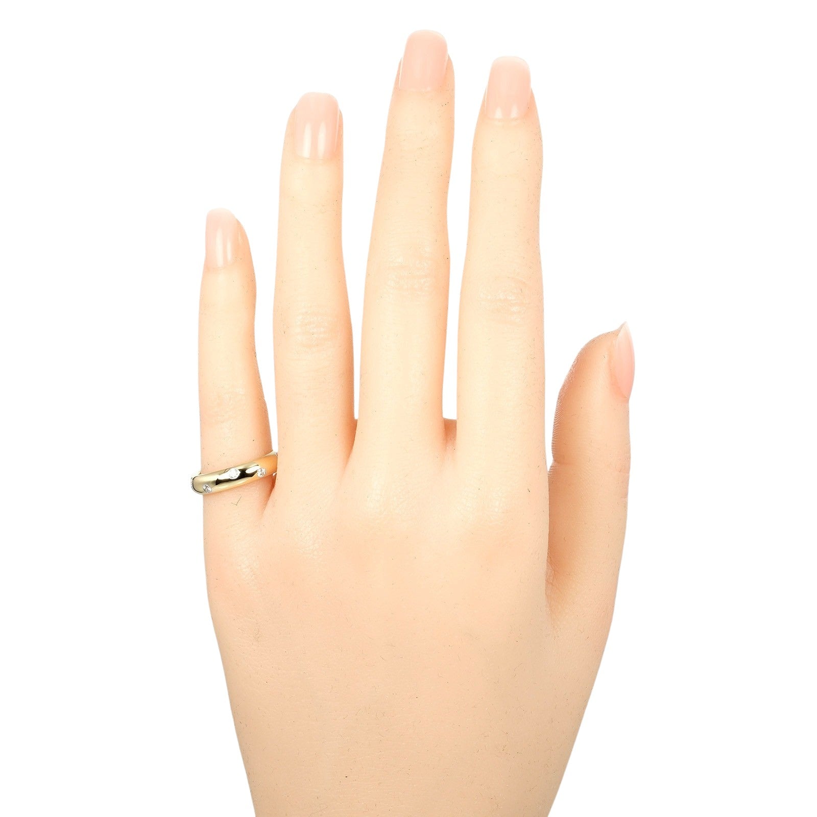 TIFFANY&Co.】ティファニー ドッツ 9号 リング・指輪 K18イエロー