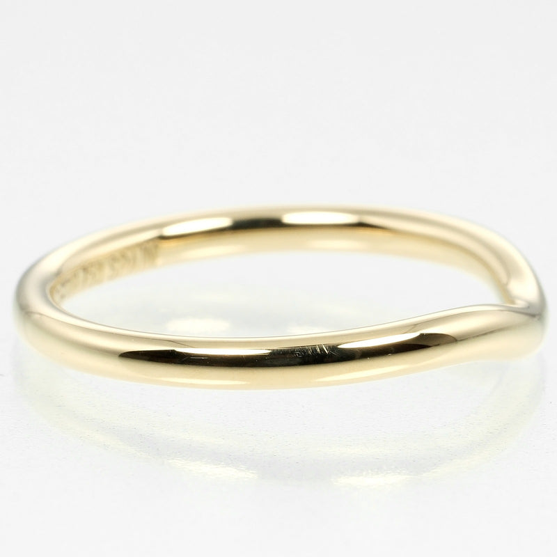 [Tiffany & co.]TIFFANY&Co.
 Curve band No. 9 Ring
 2mm model 18KYellow Gold Approximately 2.29g CURVED BAND Ladies A Rank