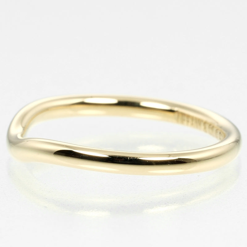 [Tiffany & co.]TIFFANY&Co.
 Curve band No. 9 Ring
 2mm model 18KYellow Gold Approximately 2.29g CURVED BAND Ladies A Rank