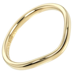 [Tiffany & co.]TIFFANY&Co.
 Curve band No. 8.5 Ring
 2mm model 18KYellow Gold Approximately 2g CURVED BAND Ladies A Rank