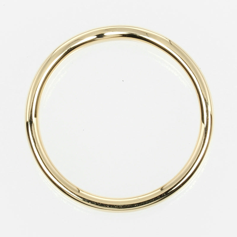 [Tiffany & CO.] Tiffany Curbe Band 8.5 Ring / Ring 2 mm Modèle K18 Gol jaune Environ 2G Band incurvé Mesdames A Rank