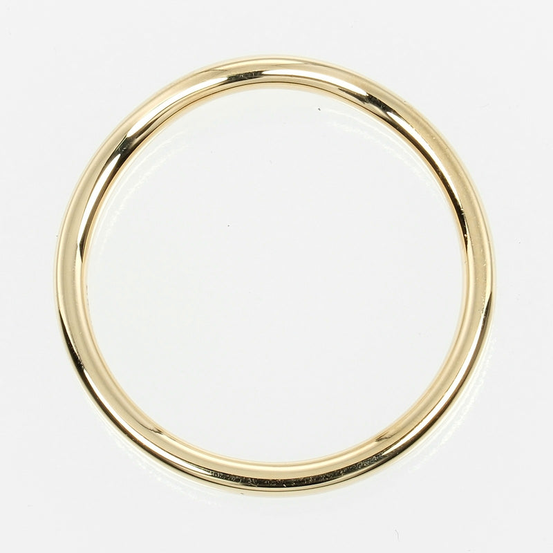 [Tiffany & CO.] Tiffany Curbe Band 8.5 Ring / Ring 2 mm Modèle K18 Gol jaune Environ 2G Band incurvé Mesdames A Rank