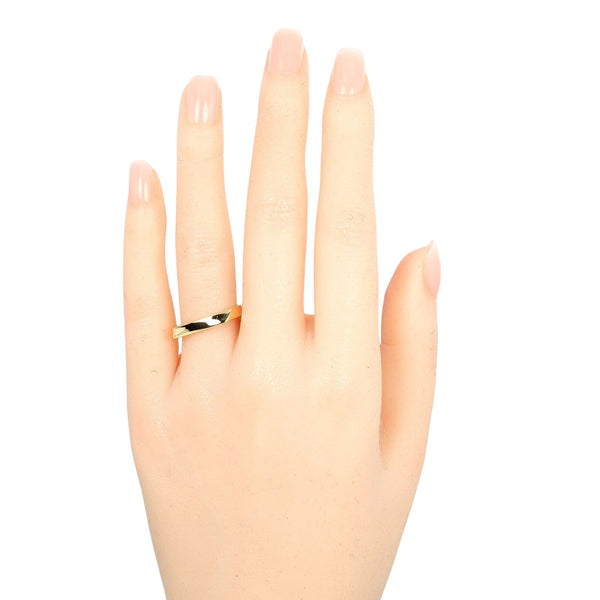 [Tiffany & co.]TIFFANY&Co.
 Turk Narrow No. 9.5 Ring
 18KYellow Gold Approximately 6.21g TORQUE NARROW Ladies A Rank