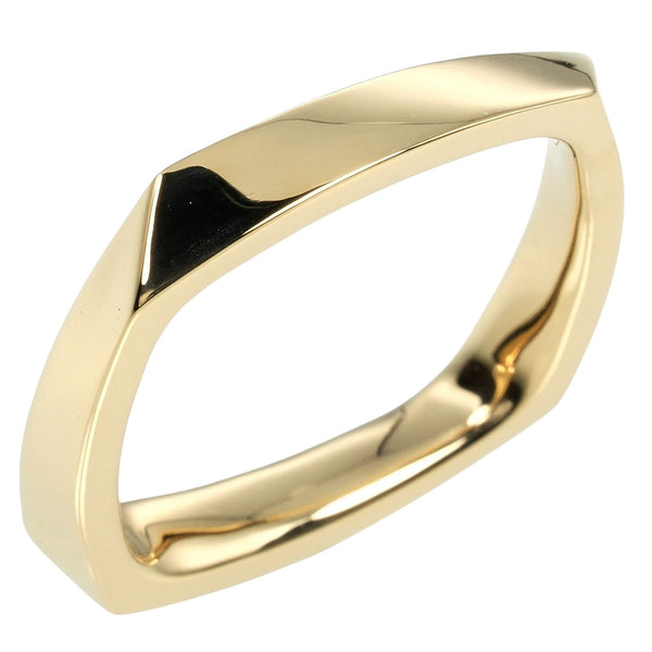 [Tiffany & co.]TIFFANY&Co. Torque Narrow No. 10 Ring 18KYellow Gold Approximately 5.39G TORQUE NARROW Ladies A Rank