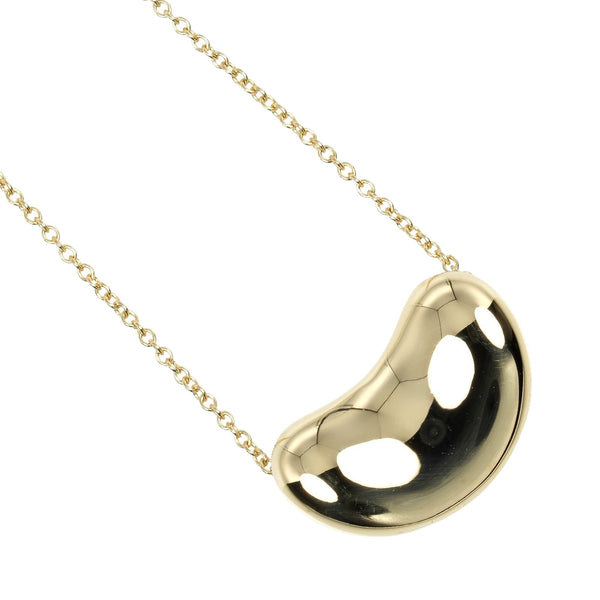 [Tiffany & co.]TIFFANY&Co.
 Bean Necklace
 18KYellow Gold Approximately 6.9g Bean Ladies A Rank