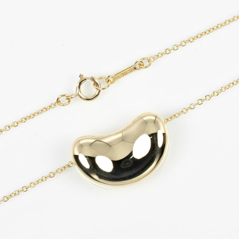 [Tiffany & co.]TIFFANY&Co.
 Bean Necklace
 18KYellow Gold Approximately 6.9g Bean Ladies A Rank