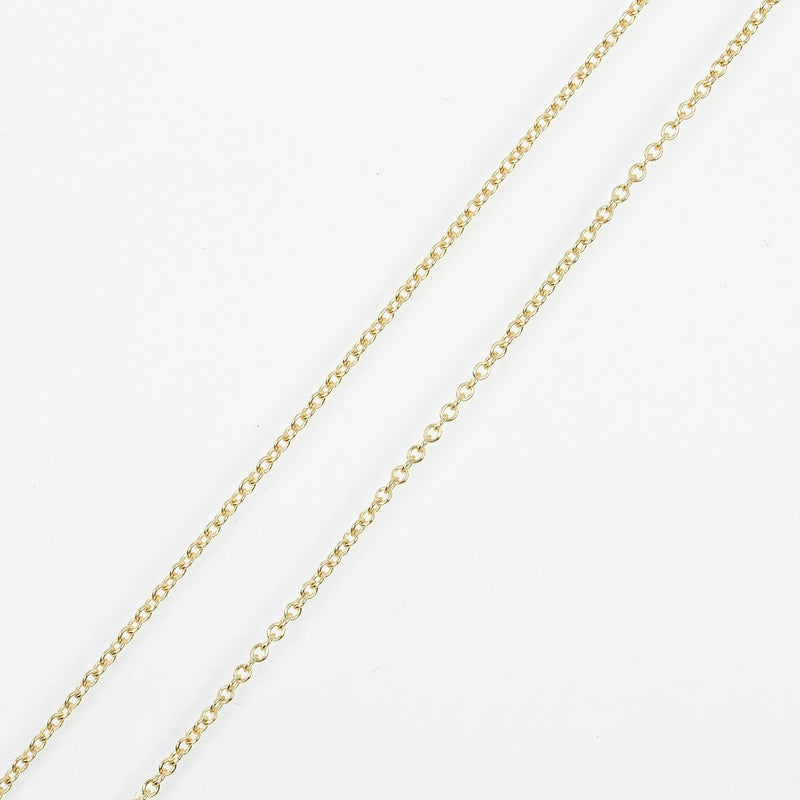 [Tiffany & co.]TIFFANY&Co.
 Bean Necklace
 18KYellow Gold Approximately 6.9g Bean Ladies A Rank