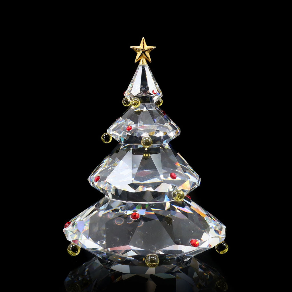 SWAROVSKI】スワロフスキー クリスマスツリー 置物 置物 オブジェ