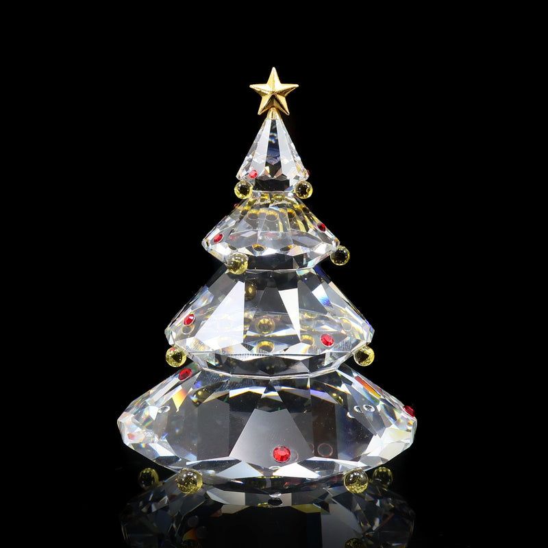 SWAROVSKI】スワロフスキー クリスマスツリー 置物 置物 オブジェ