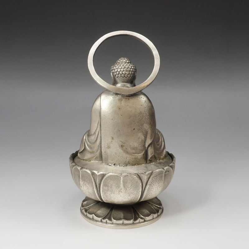 十六羅漢香炉　青鳳? 内島一平 ( 青鳳 ) 造 銀製 大佛香炉 銀 骨董品 – NISHIKINO VINTAGE KYOTO
