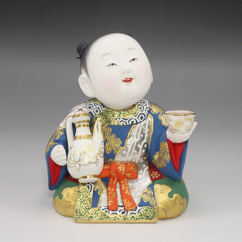 中村信喬 作 【 養老 】 陶磁器 置物 オブジェ – NISHIKINO VINTAGE KYOTO