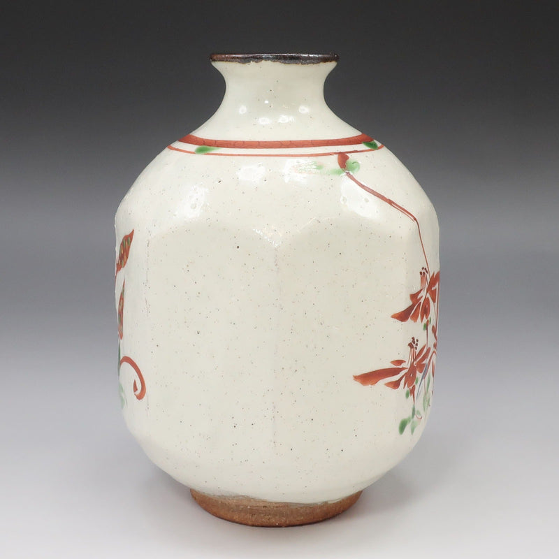 人間国宝 藤本能道 】 造 赤絵徳利 陶磁器 酒器 – NISHIKINO VINTAGE KYOTO