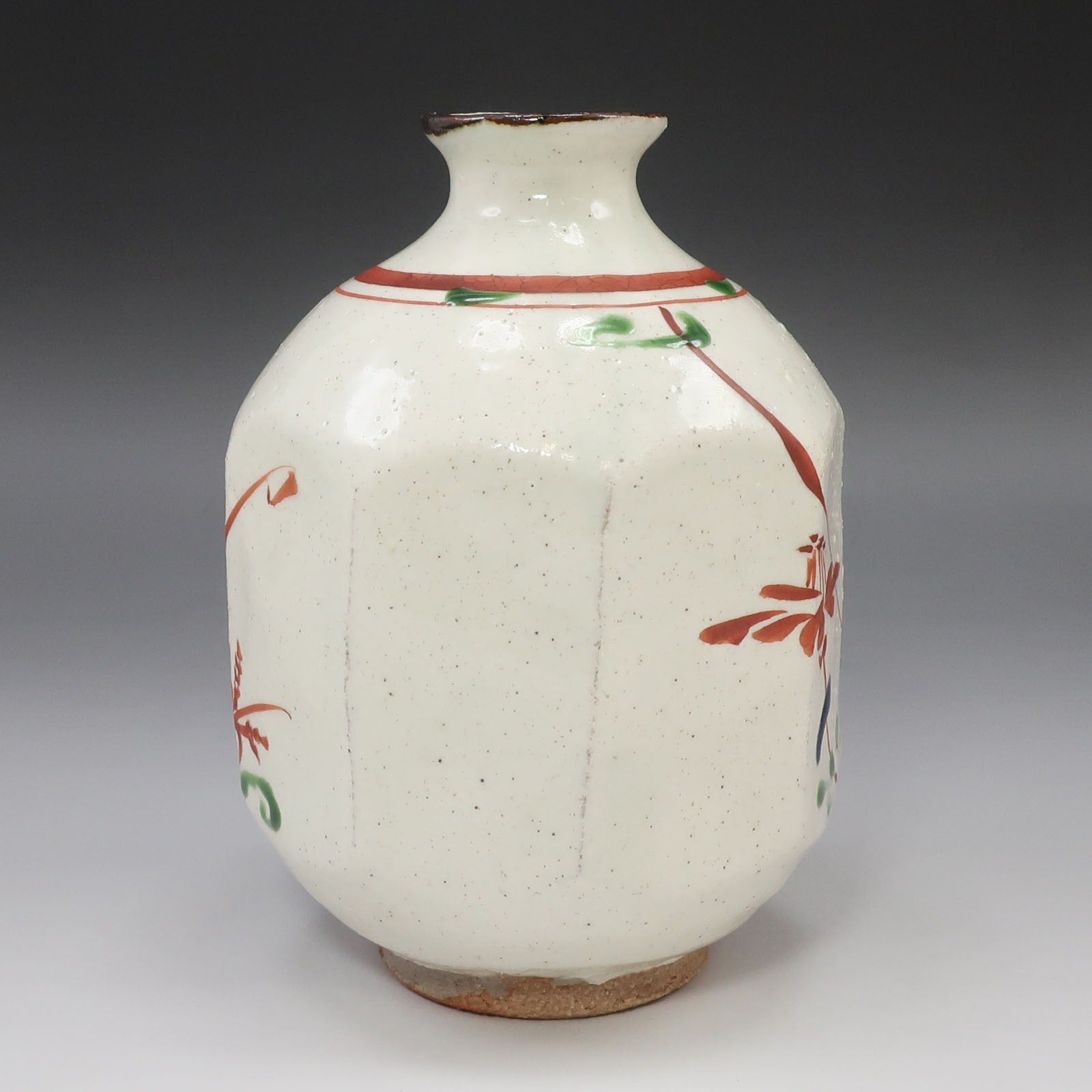 人間国宝 藤本能道 】 造 赤絵徳利 陶磁器 酒器 – NISHIKINO VINTAGE KYOTO