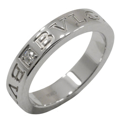 [BVLGARI] Bulgari 
 Bvlgari Bvlgari No. 12.5 Ring
 1P diamond 18KWhite Gold x Diamond about 7.3g BVLGARI BVLGARI Ladies A Rank