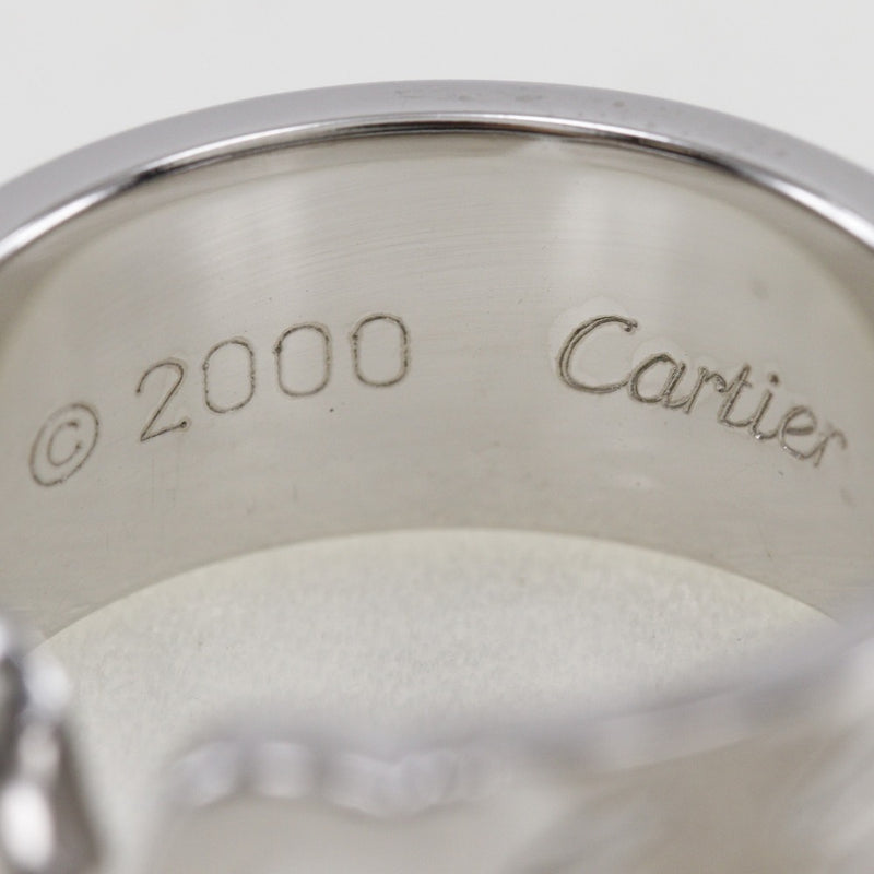 【CARTIER】カルティエ
 C2 11号 リング・指輪
 2000年X'mas限定 K18ホワイトゴールド 約11.0g C2 レディースAランク