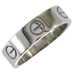 [Cartier] Cartier Love No. 15 Ring 18KWhite Gold Approximately 7.8g Love Love Ladies A Rank