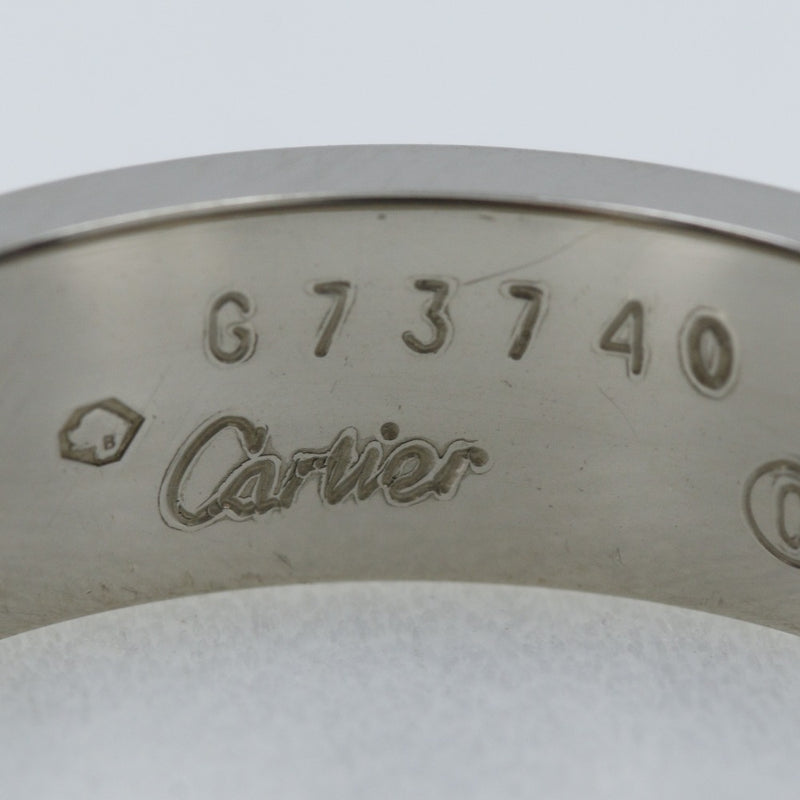 【CARTIER】カルティエ
 ラブ 15号 リング・指輪
 K18ホワイトゴールド 約7.8g love レディースAランク