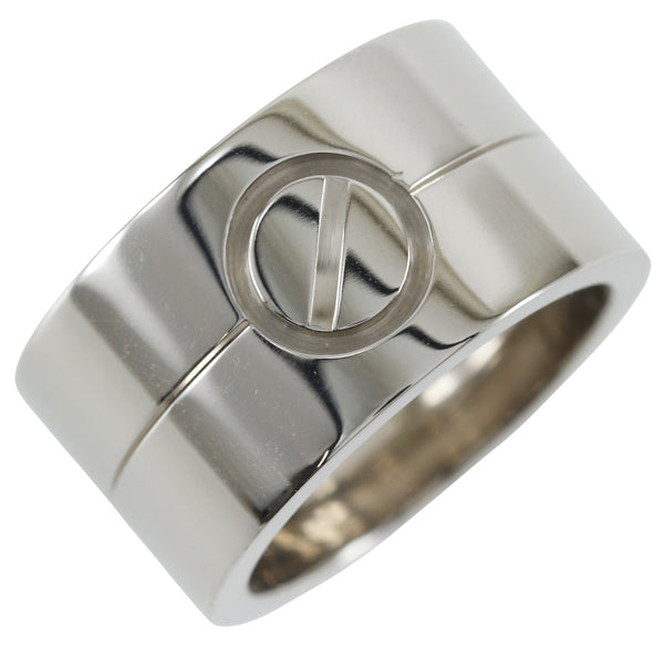 [Cartier] Cartier Hailab No. 10.5 Anillo / anillo 18KOro blanco aproximadamente 15.2g High Love Damas A-Rank