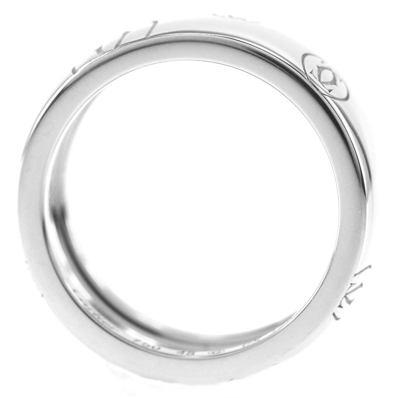 [Cartier] Cartier 
 Barres heureuses Di 8,5 Anneau / anneau 
 Grand k18 or blanc d'environ 8,8 g de joyeux anniversaire dames un rang