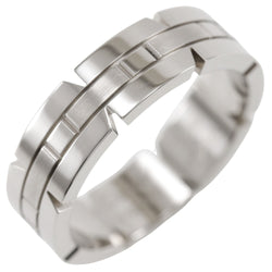 [Cartier] Cartier 
 Tank Francise No. 18 Anillo / anillo 
 18KOro blanco aproximadamente 10.4 g de tanque francais hombres a rango