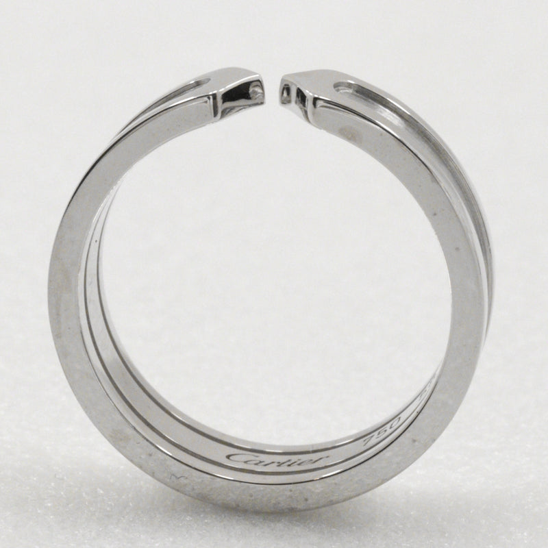 [Cartier] Cartier 
 C2 18 Ring
 2c 18KWhite Gold Approximately 8.8g C2 Unisex A Rank