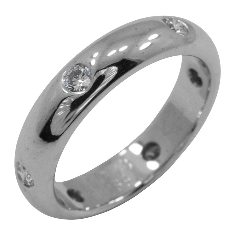 [Cartier] Cartier 
 Stellaling No. 7.5 Anillo / anillo 
 Diamante 6p 18KGold White X Diamond aproximadamente 4.7 g de anillo estelar damas un rango