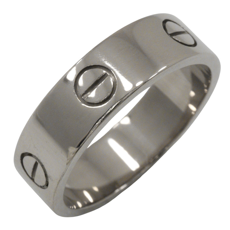 [Cartier] Cartier 
 Love Ring No. 19.5 Ring
 18KWhite Gold Approximately 9.0g Love Ring Men's A-Rank