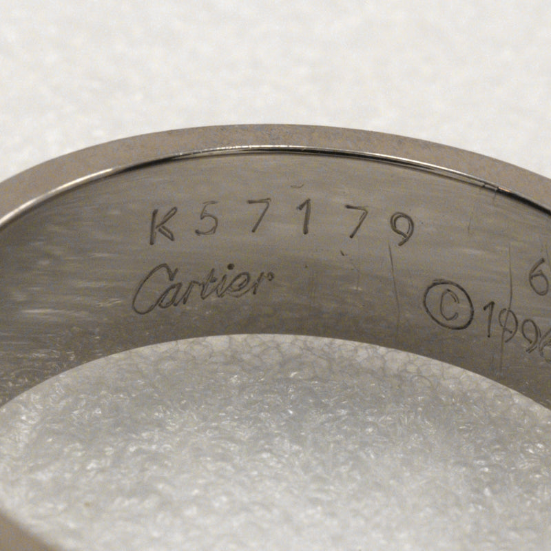 [Cartier] Cartier 
 Love Ring No. 19.5 Ring
 18KWhite Gold Approximately 9.0g Love Ring Men's A-Rank