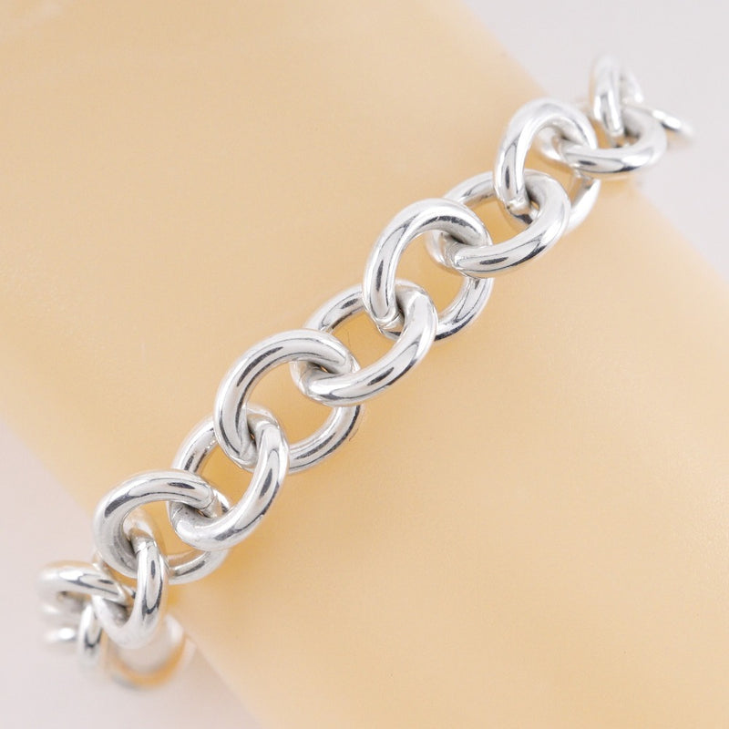 [Tiffany & Co.]TIFFANY&Co.
 레턴TIFFANY&Co. Bracelet
 Obaltag Silver 925 약 35.7g Tiffany & Co. Ladies A-Rank로 돌아 가기