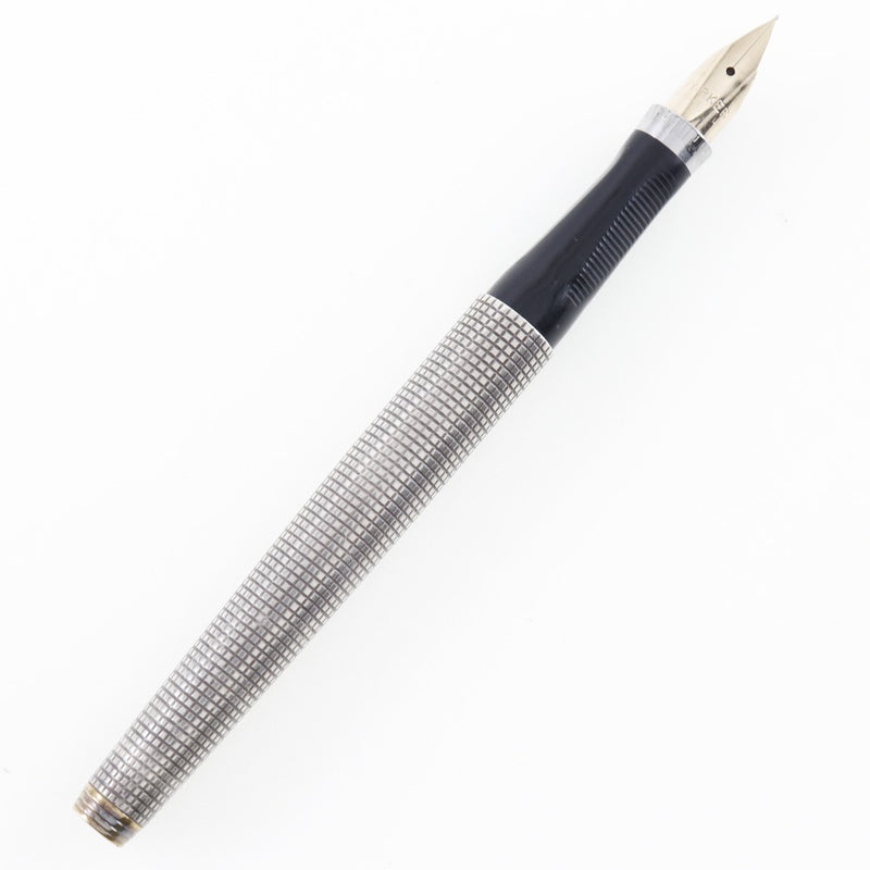 [帕克]帕克 
 帕克75 shizure喷泉笔 
 笔尖14k写作用具固定纯银帕克75 shizure _