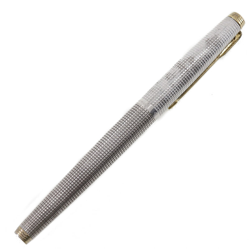 [帕克]帕克 
 帕克75 shizure喷泉笔 
 笔尖14K墨盒转换器双重stirling银帕克75 shizure _