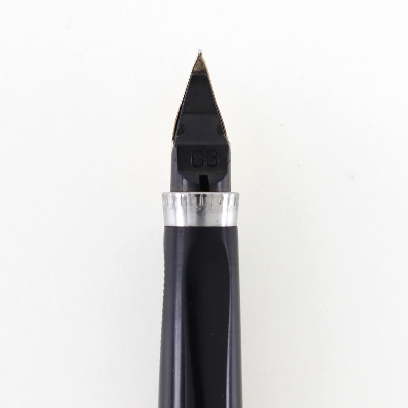 [파커] 파커 
 Parker 75 Shizure Fountain Pen 
 복수 팁 14K 카트리지 컨버터 더블 스털링 실버 파커 75 Shizure _
