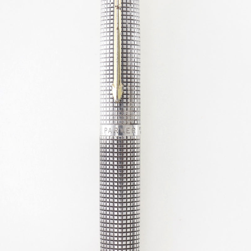 [帕克]帕克 
 帕克75 shizure喷泉笔 
 笔尖14K墨盒转换器双重stirling银帕克75 shizure _