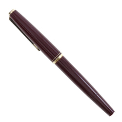 [Montblanc] Montblanc 
 笔尖K14（585）钢笔 
 书面工具固定号221个基于树脂的葡萄酒红色笔尖K14（585）_