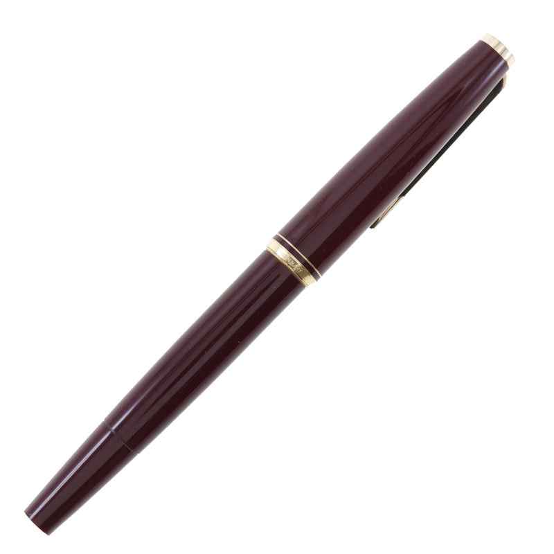 【MONTBLANC】モンブラン
 ペン先 K14(585) 万年筆
 筆記用具 ステーショナリー No.221 樹脂系 ワインレッド Pen tip K14 (585) _