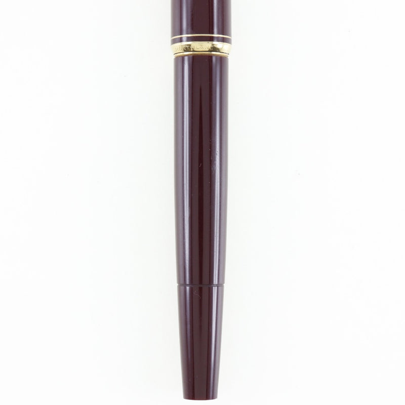 [MONTBLANC] Montblanc 
 Pen tip K14 (585) Fountain pen 
 Written tool stationary No.221 Resin -based wine red PEN TIP K14 (585) _