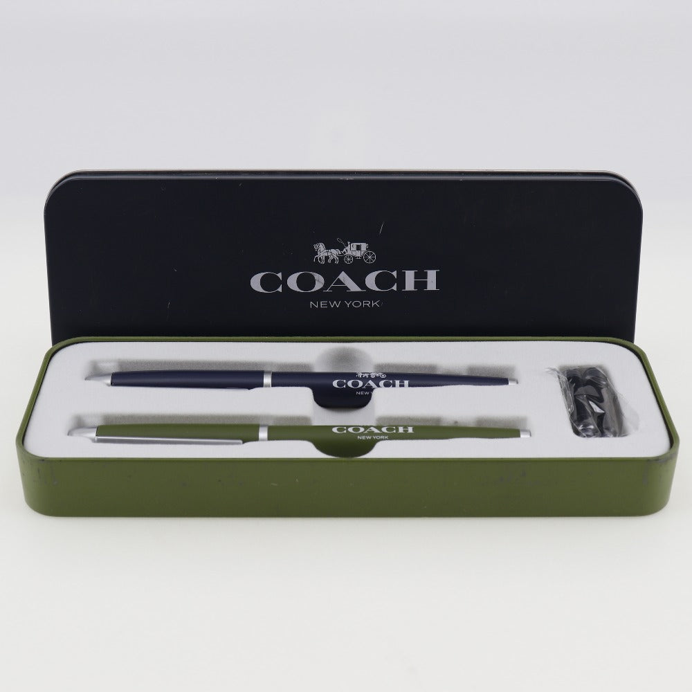 【COACH】コーチ 万年筆＆ボールペンセット 万年筆 MonoMax(モノマックス) 2018年 1月号付録 Fountain pen & –  KYOTO NISHIKINO