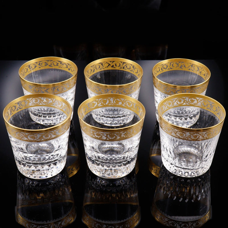【Saint-Louis】サンルイ Thistle シスル ロックグラス 6客 タンブラー グラス