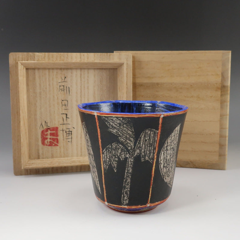 前田正博 造 色絵金銀彩面取湯呑 陶磁器 茶道具 – NISHIKINO VINTAGE KYOTO