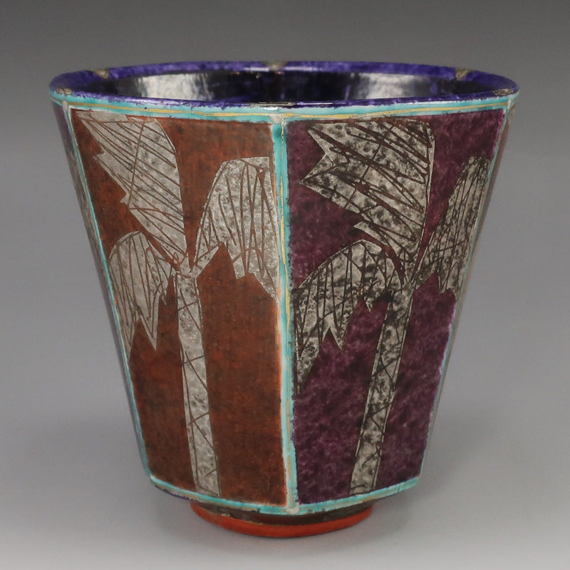 前田正博 造 色絵金銀彩面取湯呑 陶磁器 茶道具 – NISHIKINO VINTAGE KYOTO