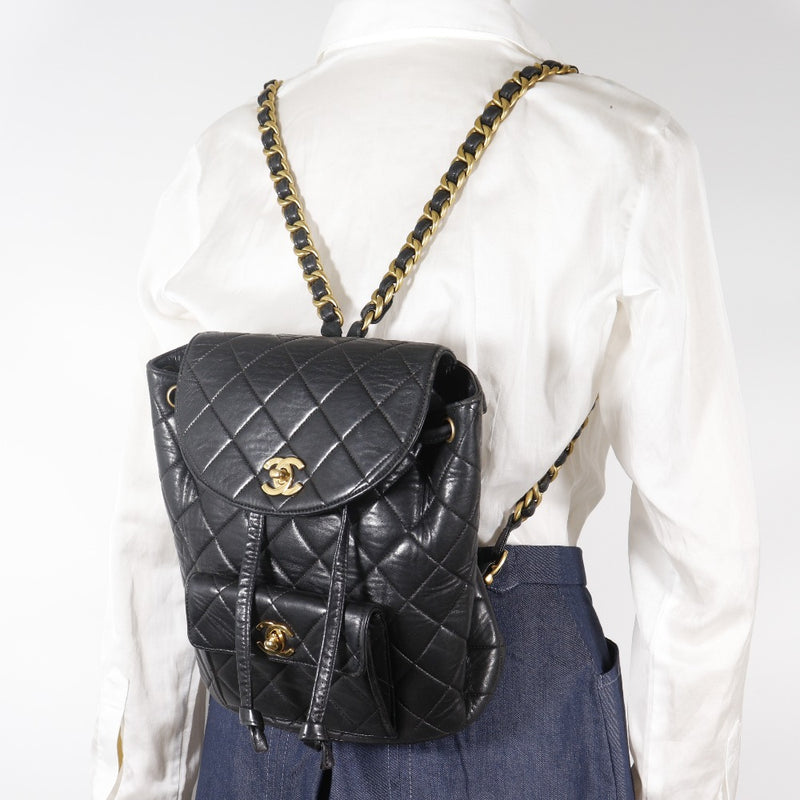 [CANAL] Chanel Matelasse Backpack・Mochila