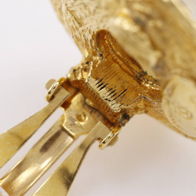 [CHANEL] Pendientes redondos con logo de Chanel