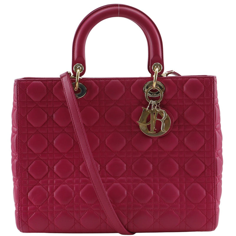 [Dior] Christian Dior Lady Dior bolso grande
