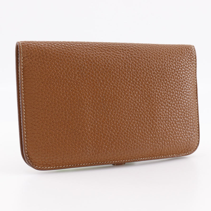 ✨新品未使用✨HERMES　エルメス　ドゴン　長財布　C刻印(2018年) エルメス ドゴンロング 長財布 トゴ ブラック シルバー金具 C