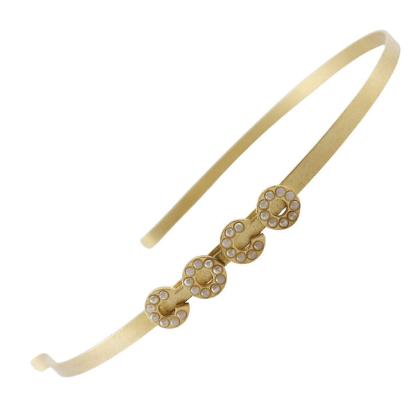 【CHANEL】シャネル COCO カチューシャ その他アクセサリー
 01A