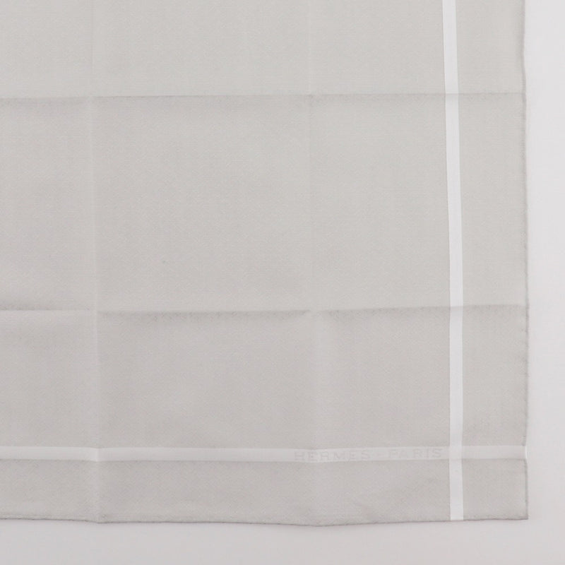 【HERMES】エルメス ジャガードH ハンカチ