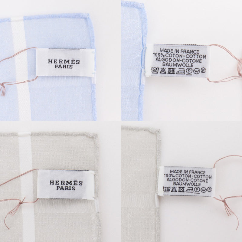 【HERMES】エルメス ジャガードH ハンカチ